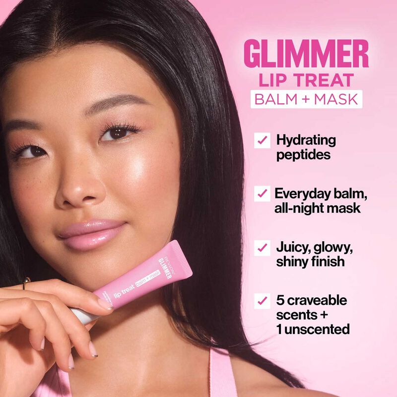 Revlon Glimmer Lip Treat Balm + Mask image number 19